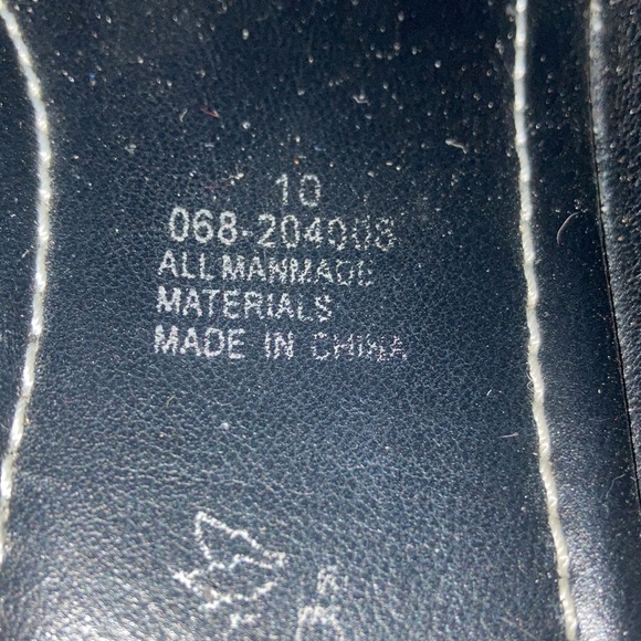 Vintage 90s Fashion Bug Sz 10 heeled open toe clog/sandals - Picture 7 of 9